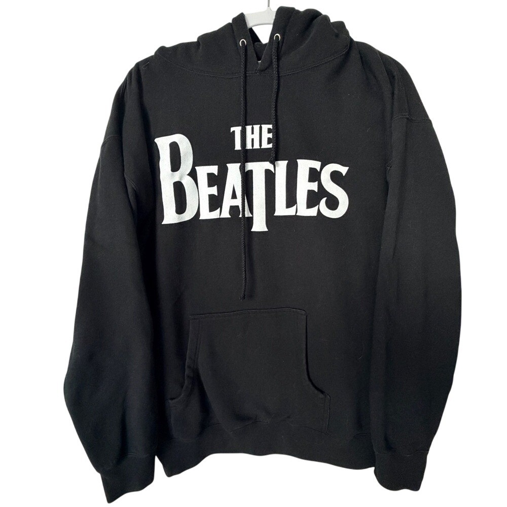 The Beatles Apple Corps Hoodie Size Large Black